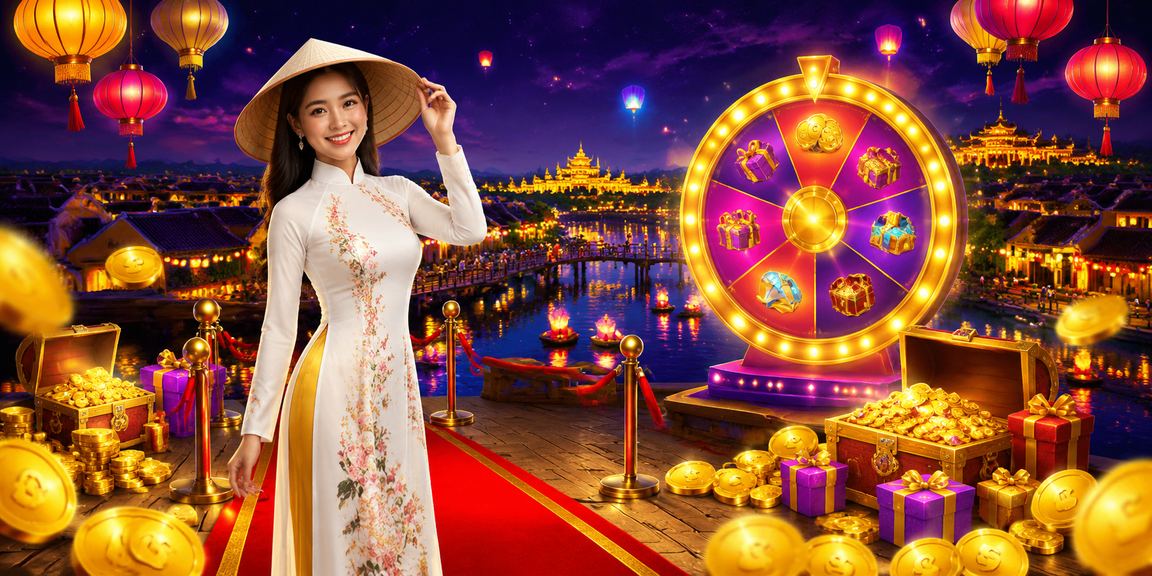 Không gian giải trí về đêm tại Huế với ánh đèn rực rỡ