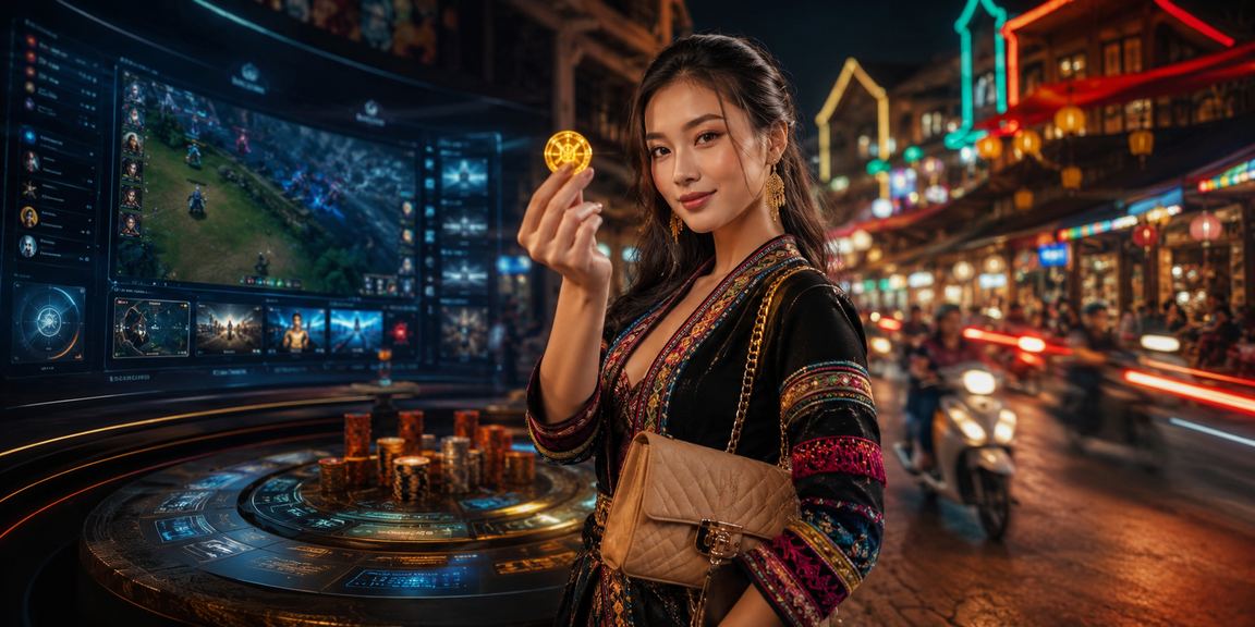 Không gian esports với ánh đèn neon, người hâm mộ theo dõi giải đấu LMHT tại Việt Nam
